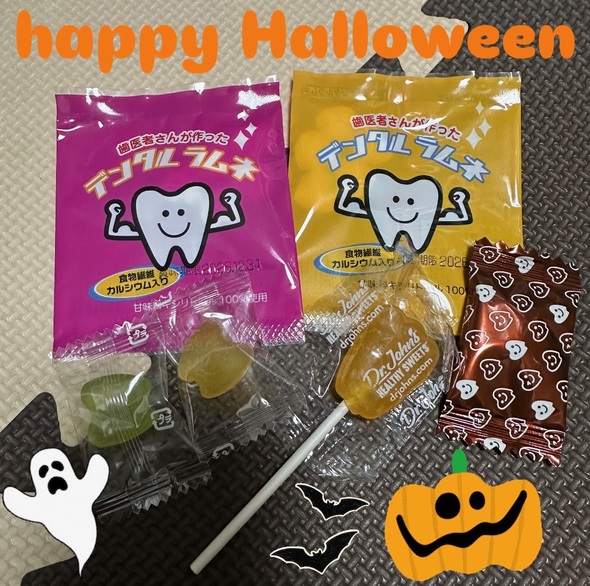 ハロウィンのお菓子の画像